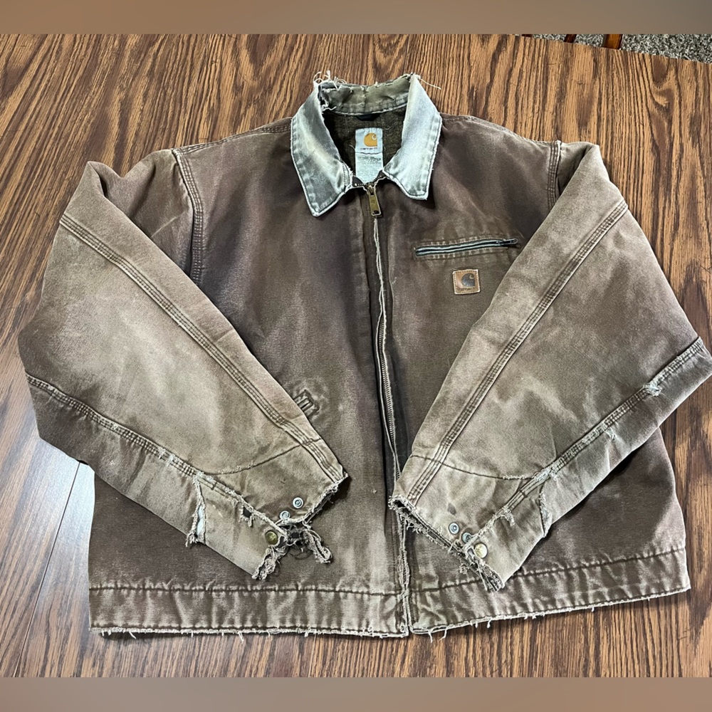 Vintage Carhartt Detroit coat